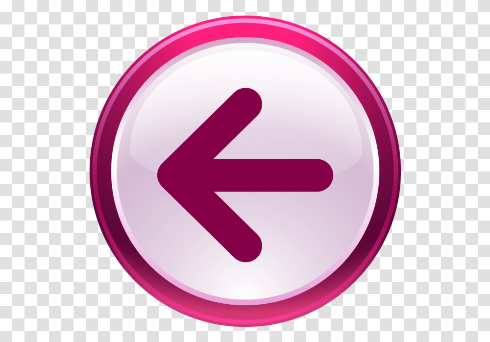 Back Button Image Free Download Searchpng Pink Back Button, Sign, Road Sign Transparent Png