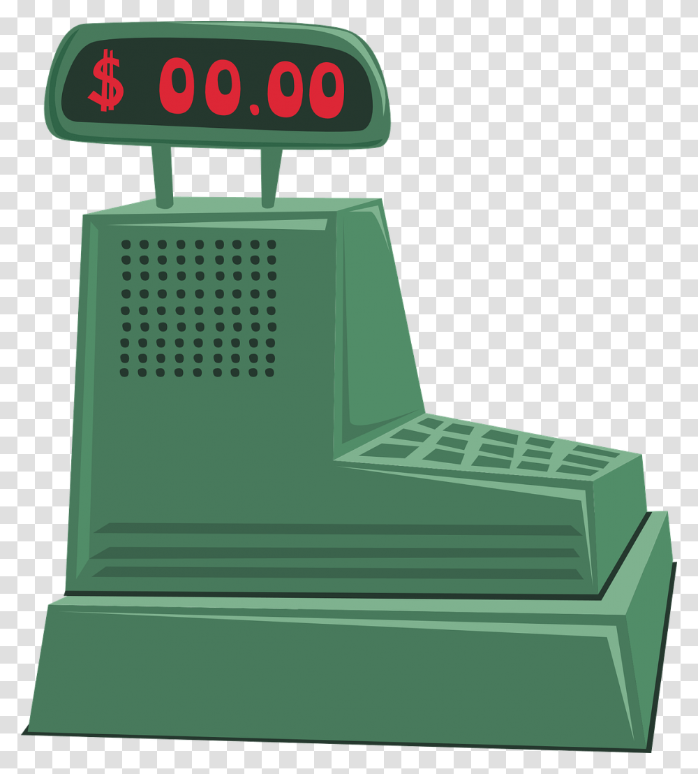 Back Cash Register Clipart, Gas Pump, Machine, Word Transparent Png