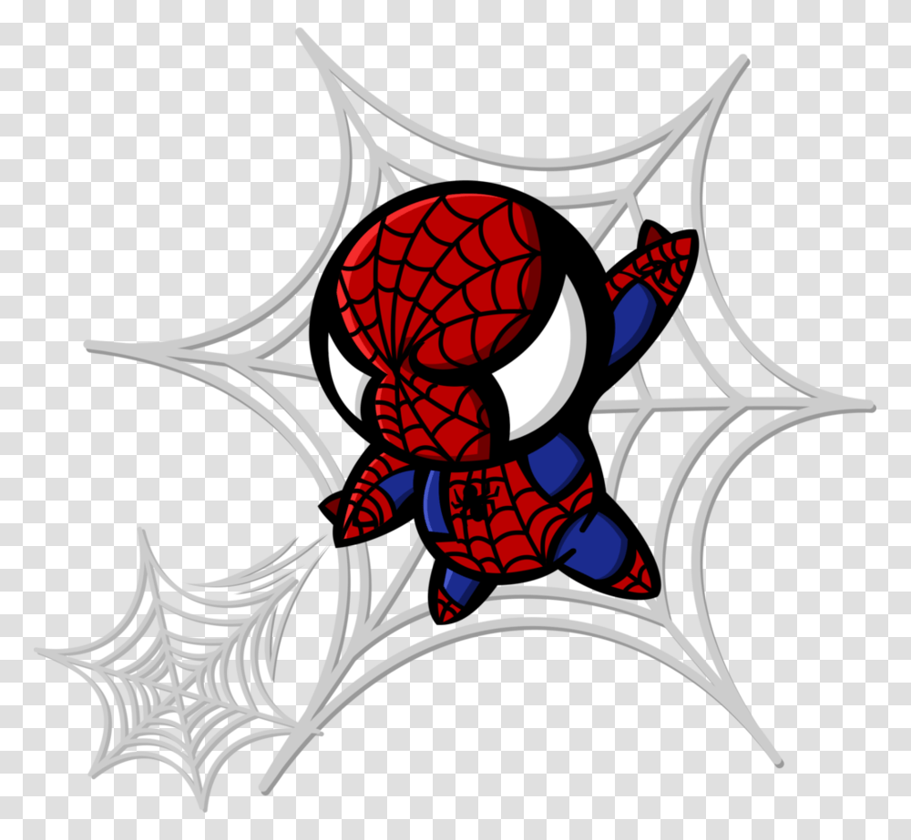 Back In Black Art Drawing Mini Spiderman, Emblem, Label Transparent Png
