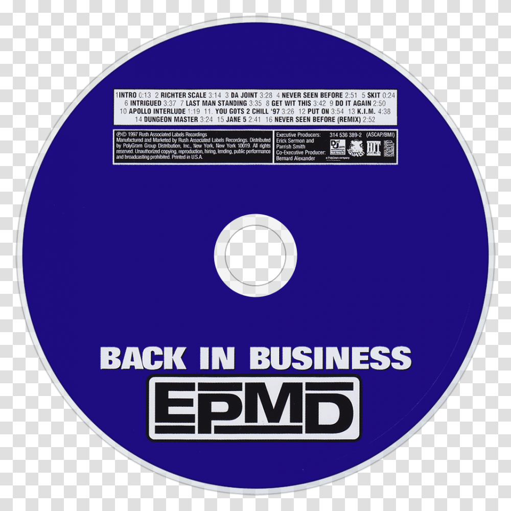 Back In Business Us, Disk, Dvd Transparent Png
