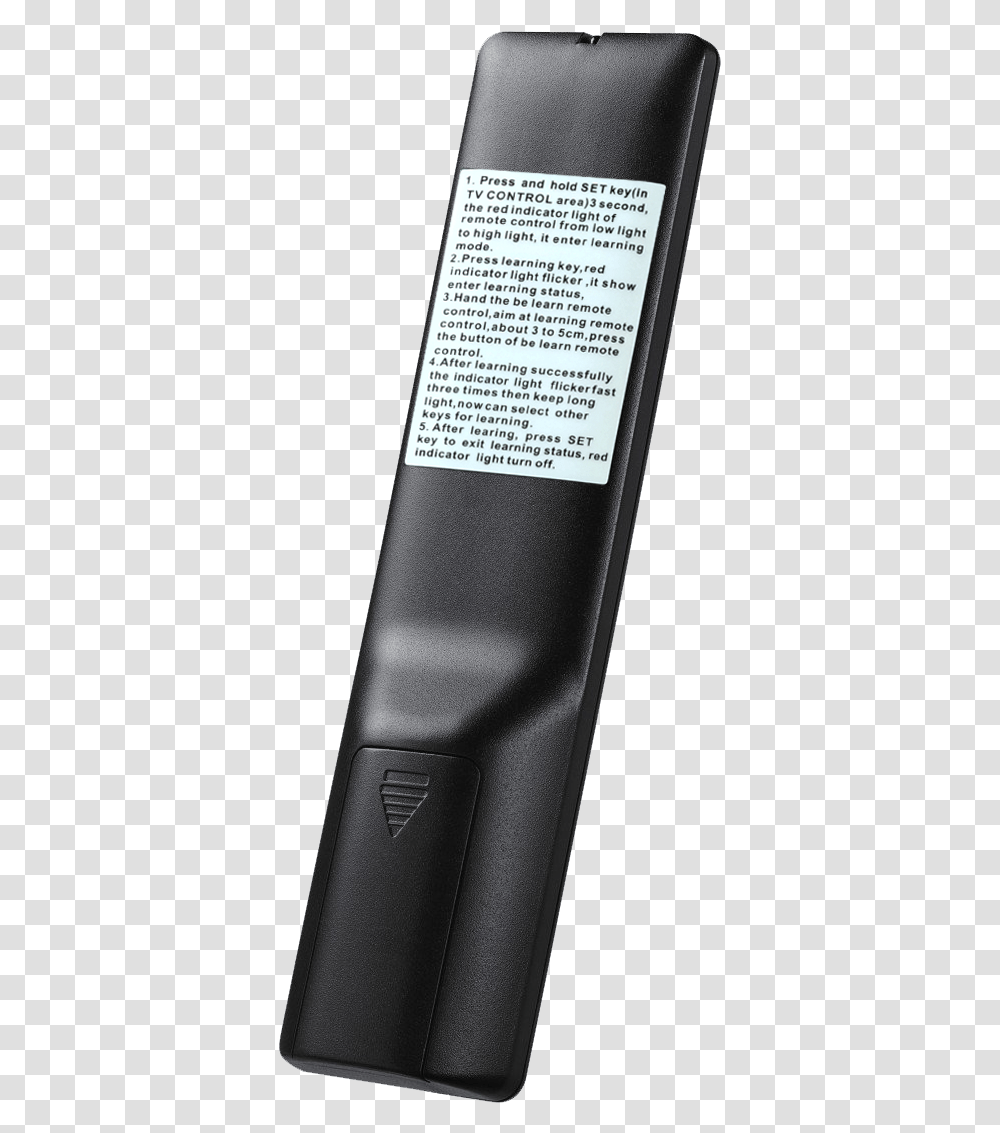 Back Of A Remote, Book, Electronics, Bottle, Adapter Transparent Png