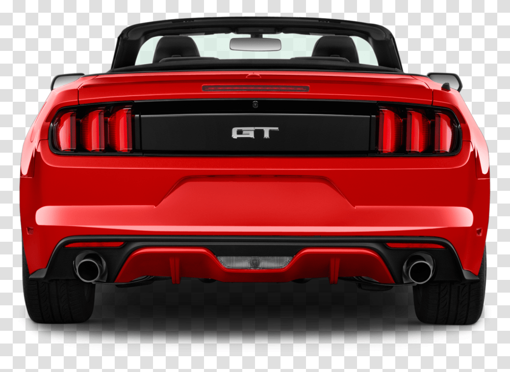 Back Of Car Picture 2017 Ford Mustang Rear, Vehicle, Transportation, Automobile, Convertible Transparent Png