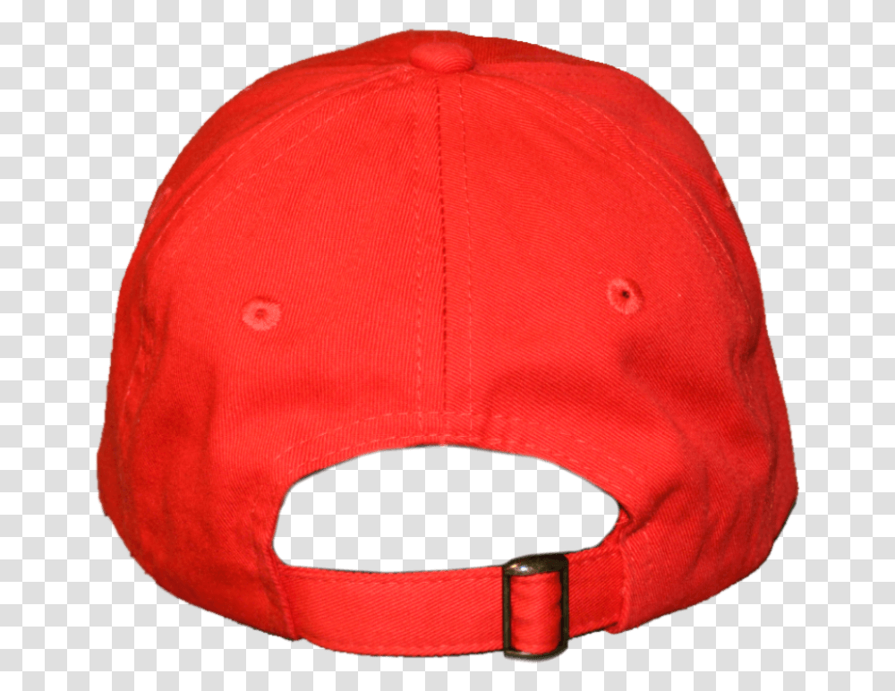 Back Of Red Hat, Apparel, Baseball Cap Transparent Png