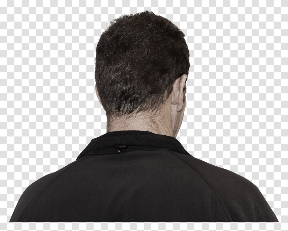 Back Of The Head Male, Person, Sleeve, Neck Transparent Png