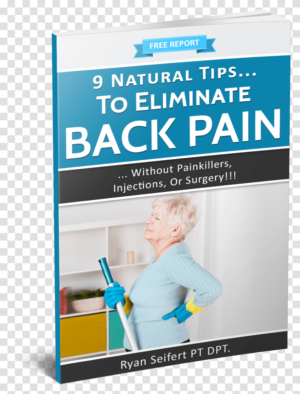 Back Pain Book, Person, Human, Cleaning, Flyer Transparent Png