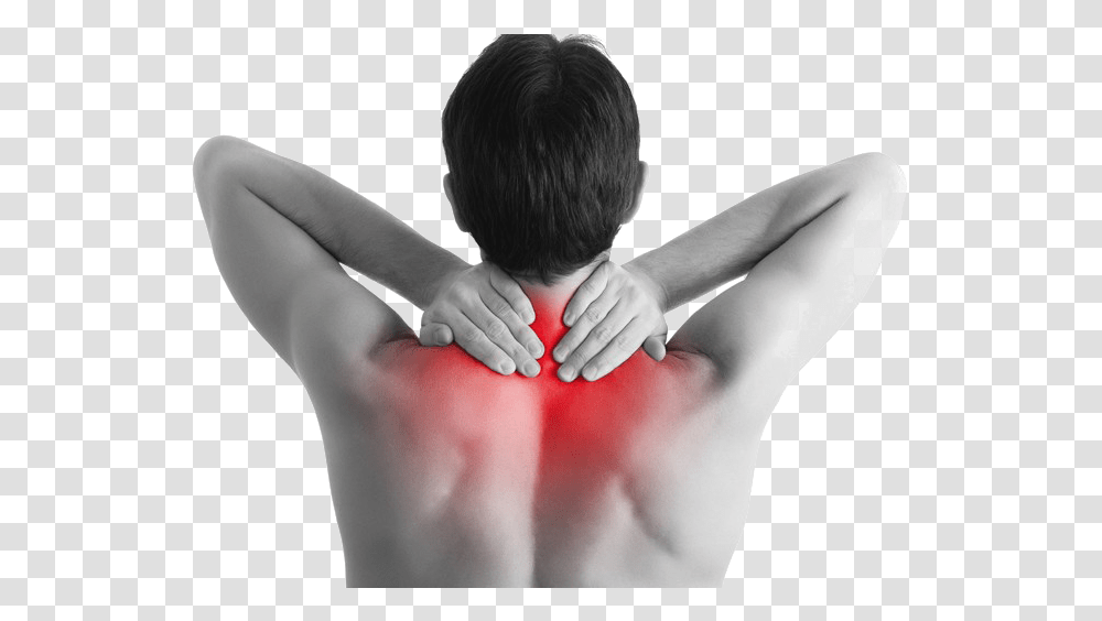 Back Pain Clipart Dehydration Cramps Back Neck, Person, Human, Finger, Arm Transparent Png
