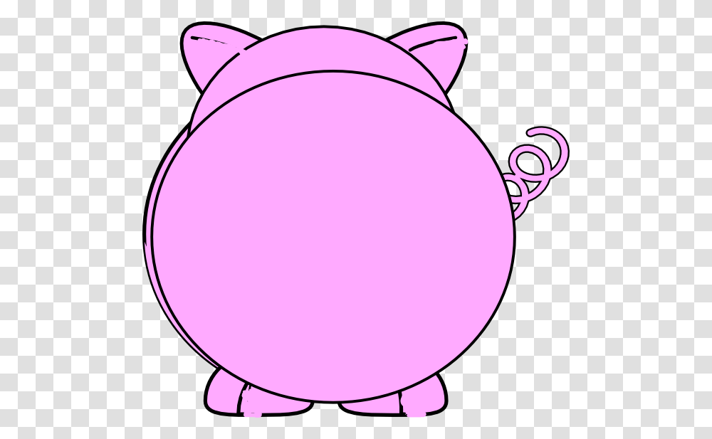Back Pig Clip Art, Balloon, Piggy Bank, Heart, Soccer Ball Transparent Png