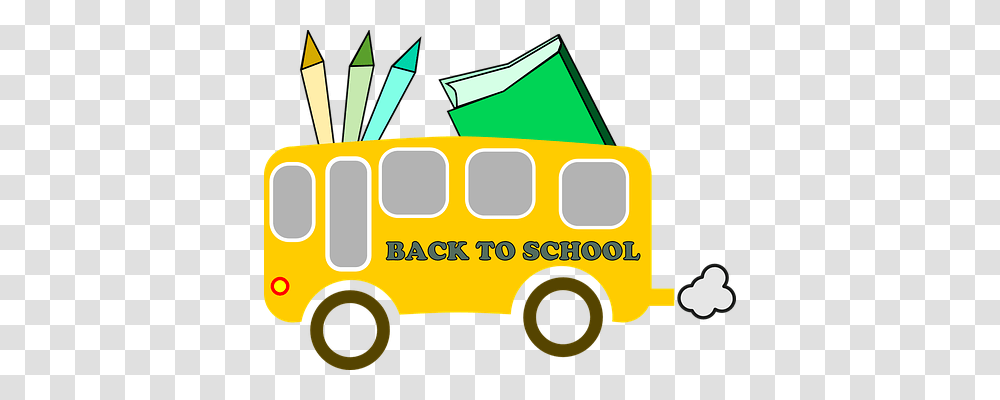 Back To School Transport, Vehicle, Transportation, Van Transparent Png