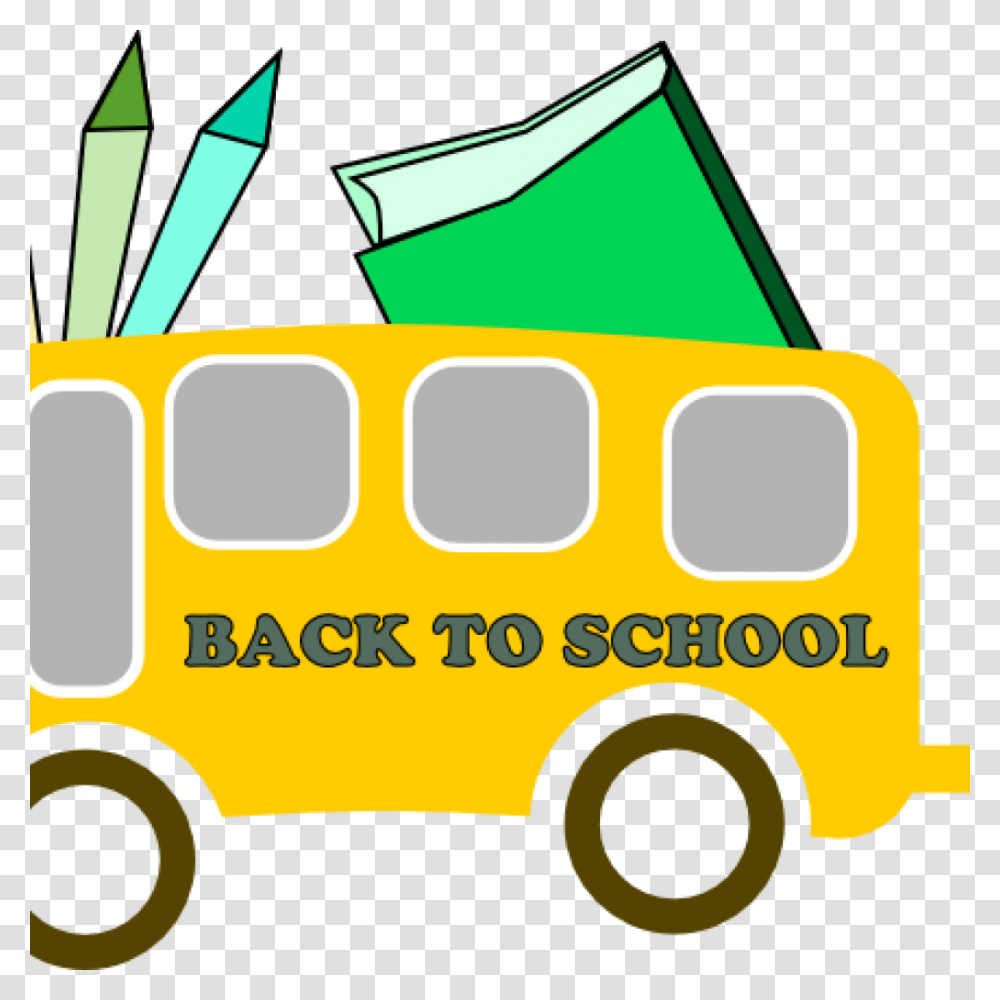 Back To School Clipart At Getdrawings Clipart Back To School, Van, Vehicle, Transportation, Car Transparent Png