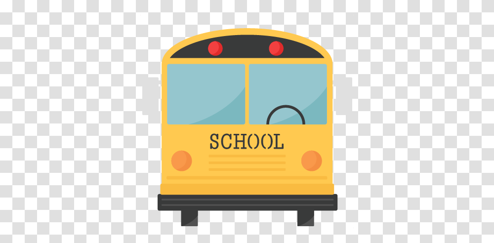Back To School Clipart Black And White, Bus, Vehicle, Transportation, Moving Van Transparent Png