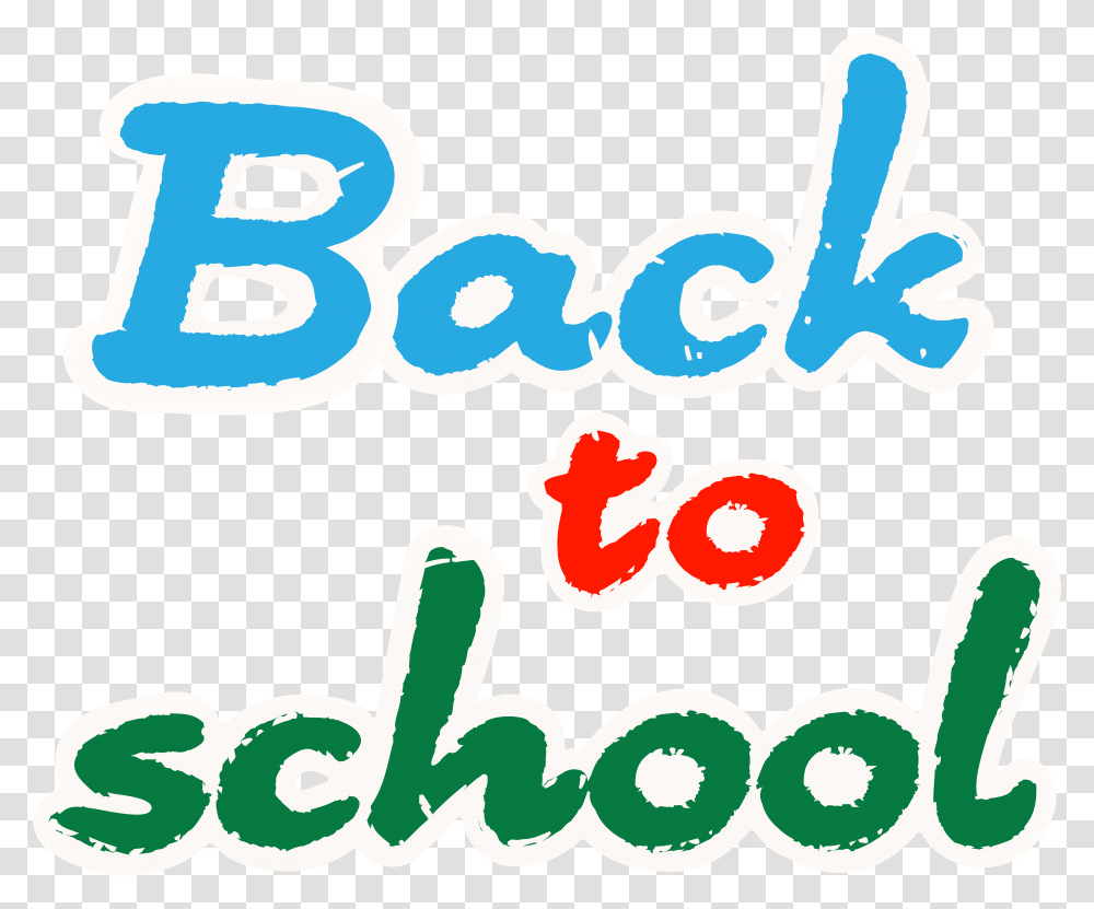 Back To School Clipart Download, Label, Alphabet, Word Transparent Png