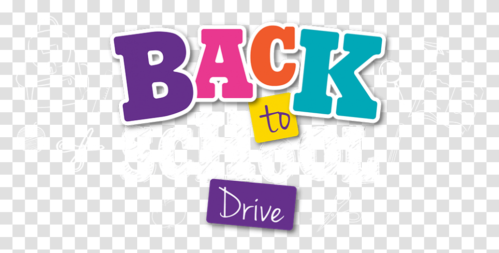 Back To School Drive Title Atika, Label, Number Transparent Png