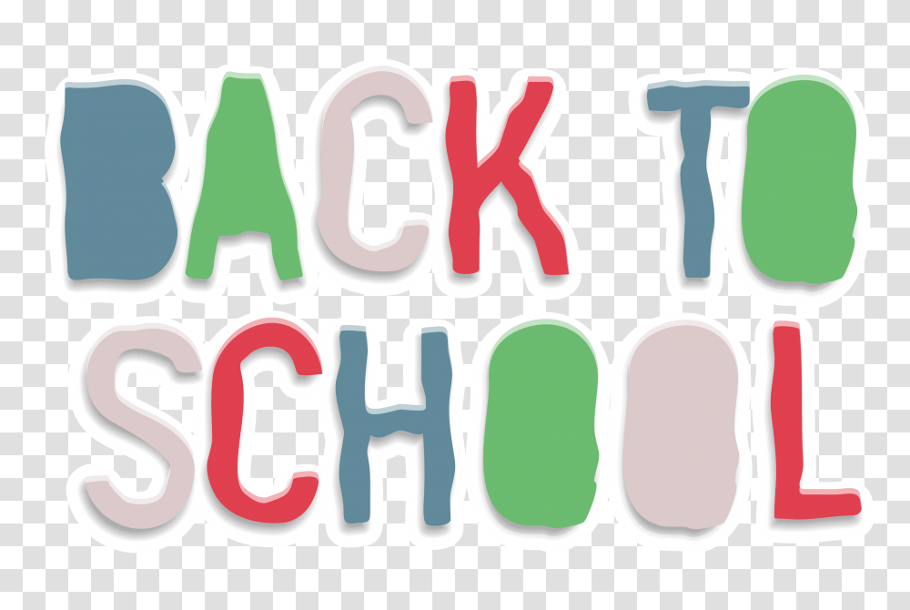 Back To School Modern Style, Number, Word Transparent Png
