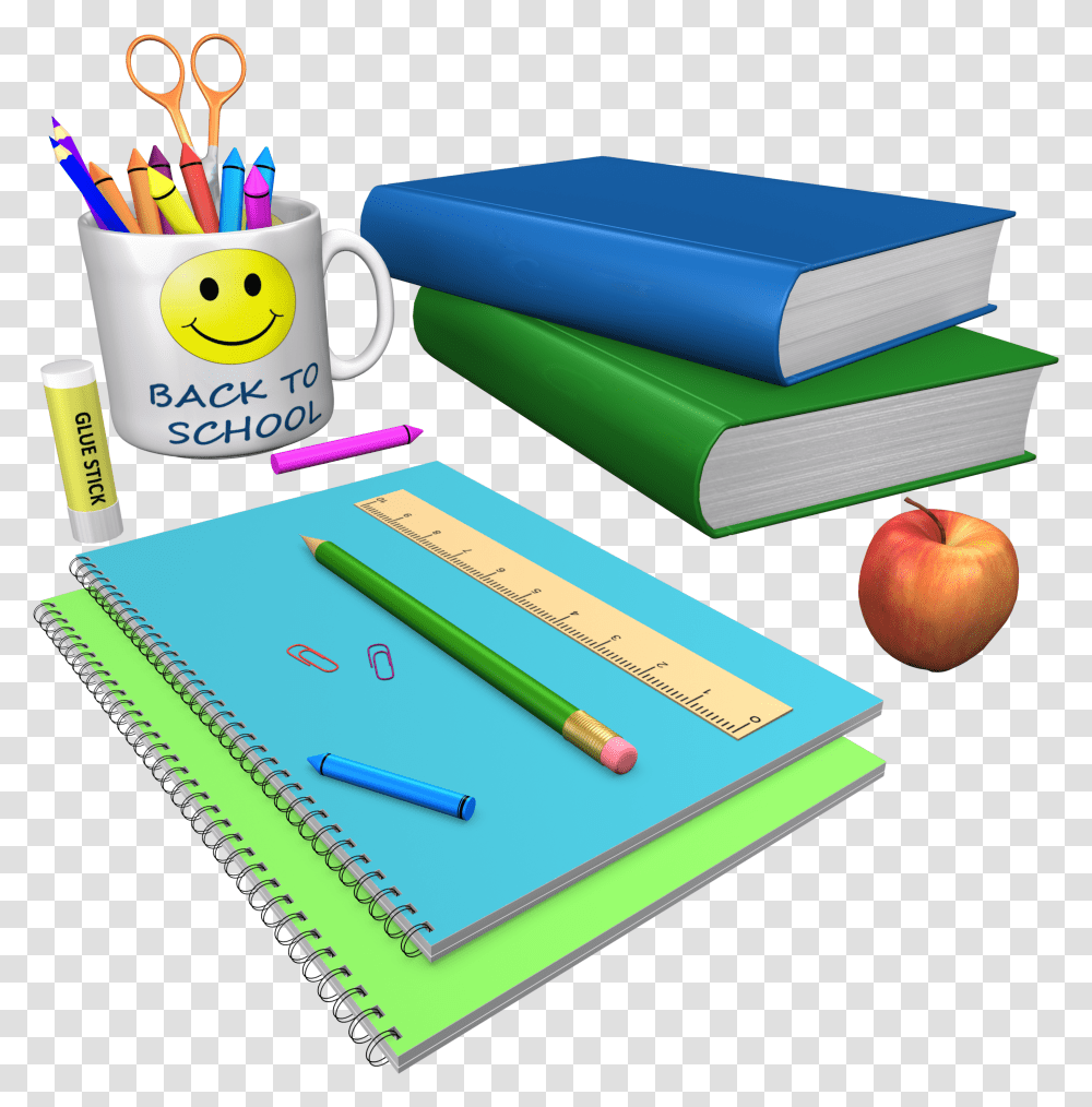 Back To School Supplies Transparent Png
