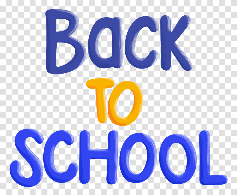 Back To School Text Clip Art Transparent Png