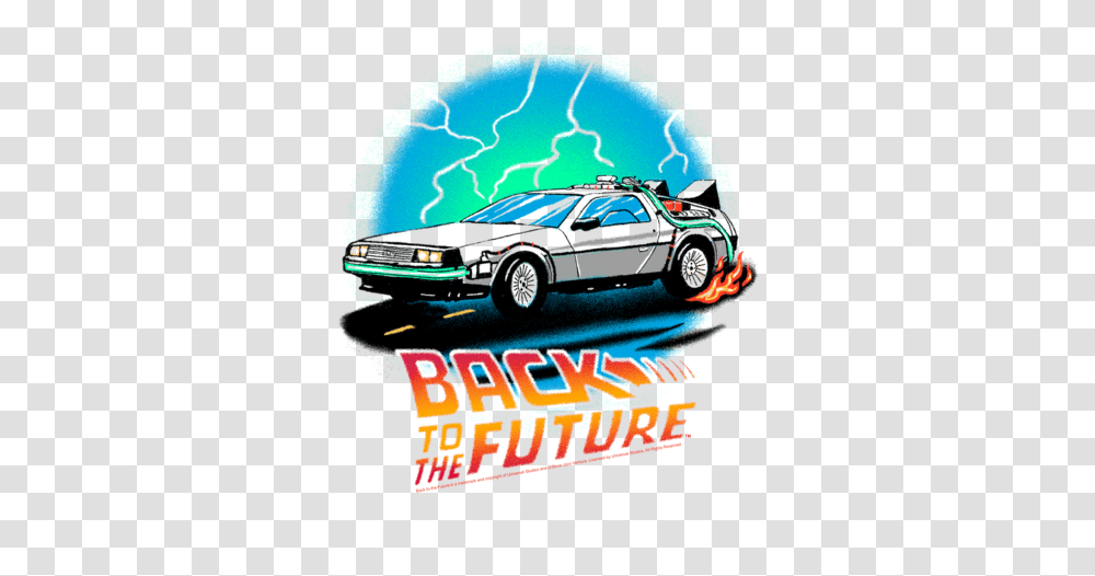 Back To The Future Bttf Airbrush Juniors T Shirt, Car, Vehicle, Transportation, Wheel Transparent Png