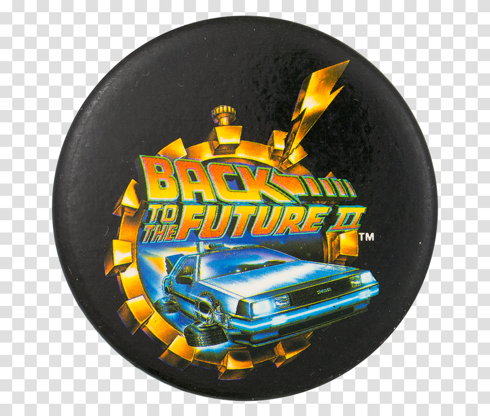 Back To The Future Ii Entertainment Button Museum Back To The Future, Leisure Activities, Logo, Trademark Transparent Png