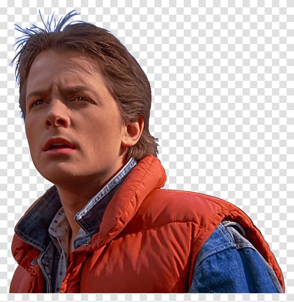 Back To The Future Image Back To The Future, Person, Human, Apparel Transparent Png