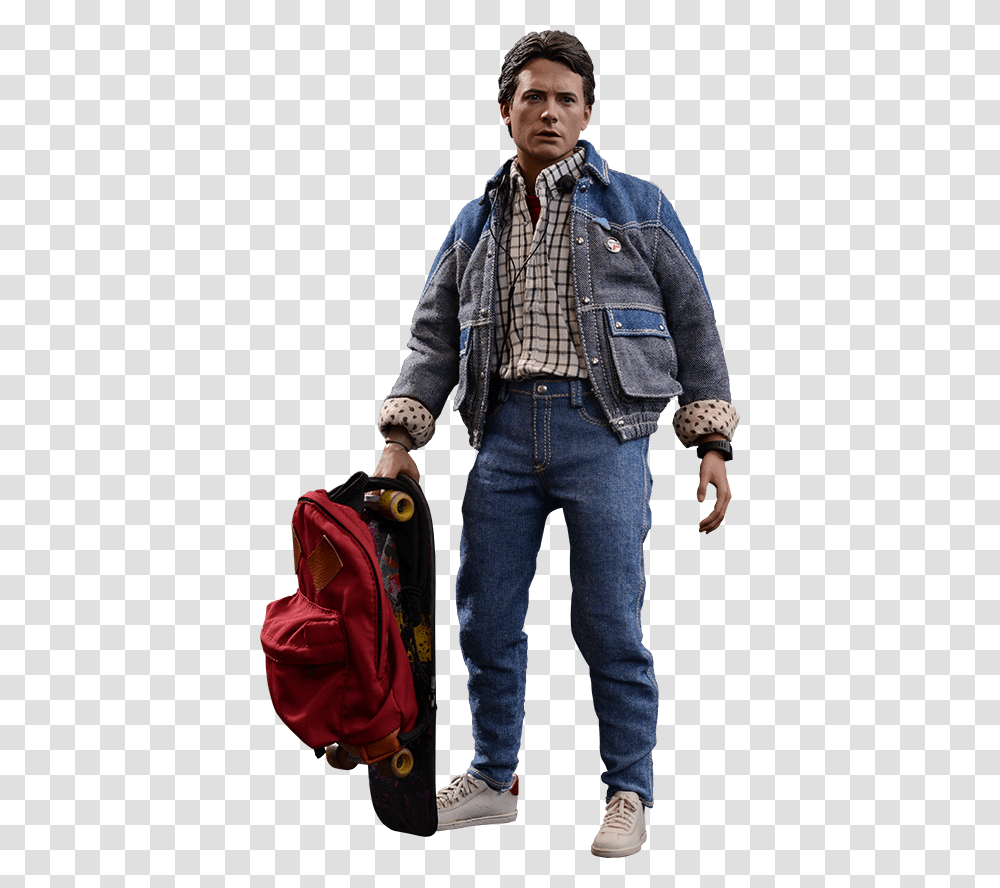 Back To The Future Marty Mcfly, Pants, Jeans, Person Transparent Png