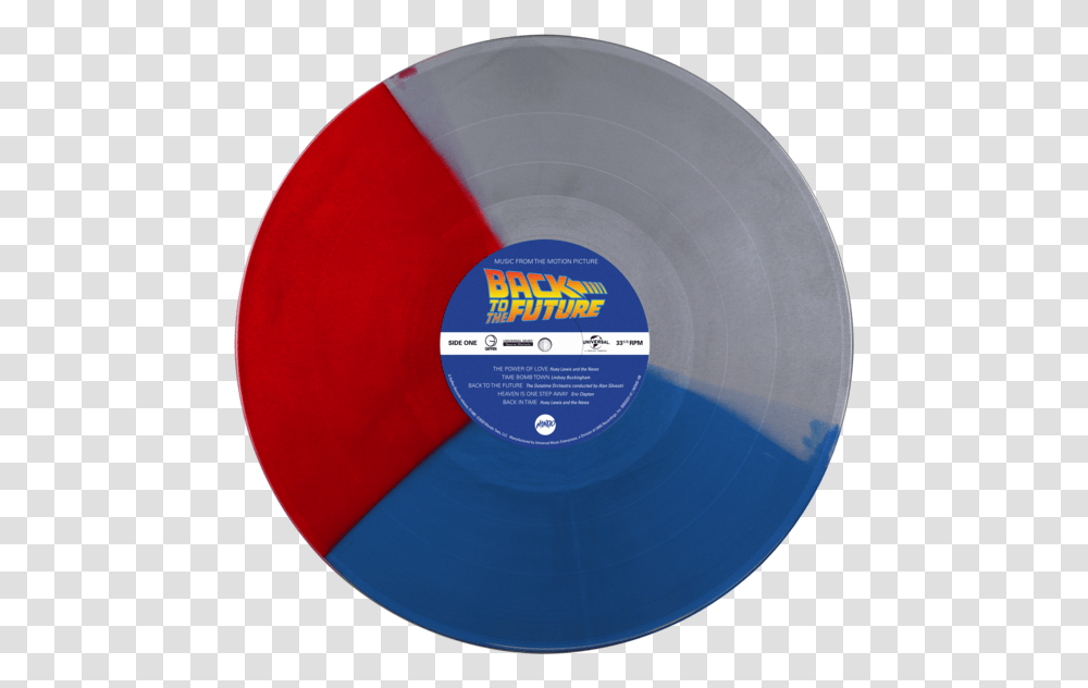 Back To The Future Music From The Motion Picture Lp Back To The Future Vinyl Soundtrack, Tape, Frisbee, Toy, Disk Transparent Png