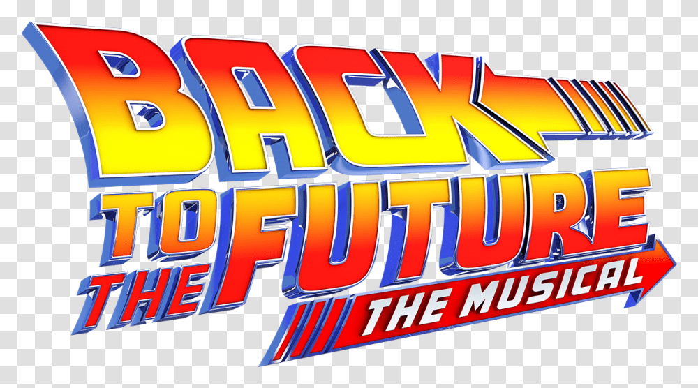 Back To The Future Musical Back To The Future Musical Logo, Game, Text, Crowd, Slot Transparent Png