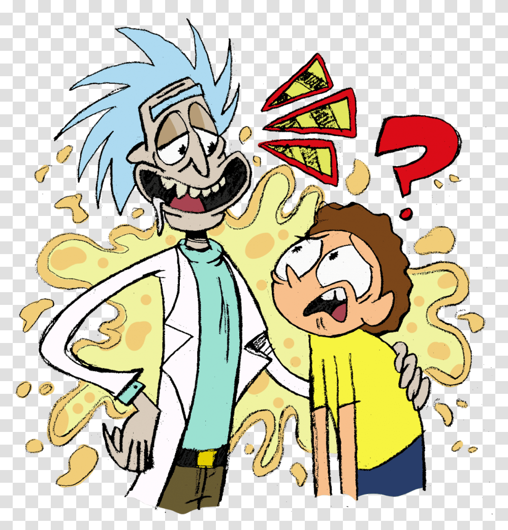 Back To The Future Rick And Morty Planets Games Cartoon, Person, Poster, Advertisement, Drawing Transparent Png