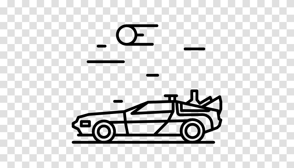 Back To The Future, Vehicle, Transportation, Tow Truck, Lawn Mower Transparent Png