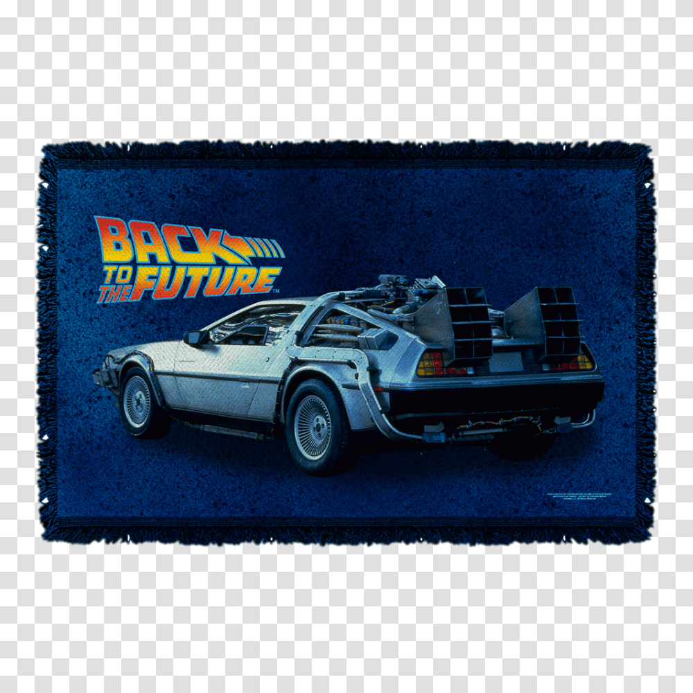 Back To The Future Woven Throw Blanket, Wheel, Machine, Tire, Car Wheel Transparent Png