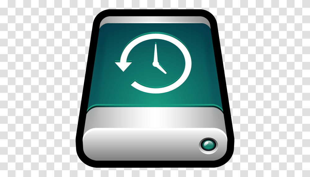 Back Up Backup Drive External Machine Storage Time Icon, Electronics, Phone, Mobile Phone Transparent Png