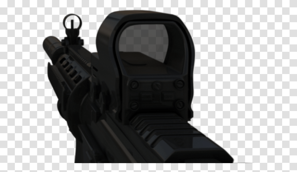 Back View Assault Rifle, Camera, Electronics, Halo, Counter Strike Transparent Png