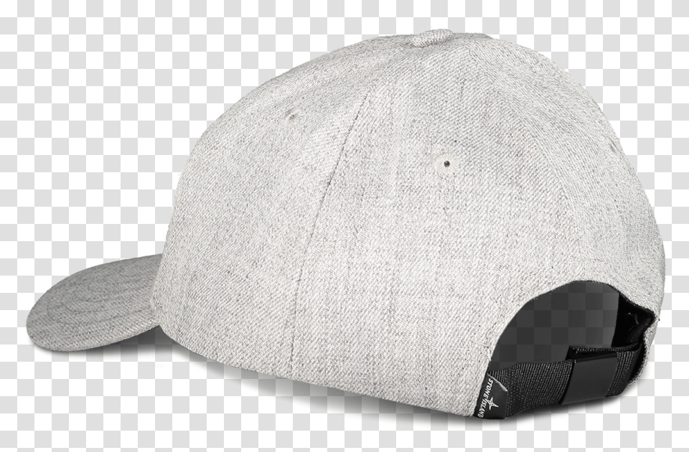 Back View Of Stone Island Grey Hat Baseball Cap, Apparel, Beanie Transparent Png
