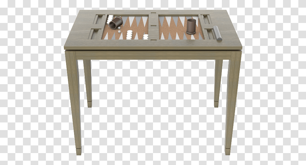 Backgammon Table Driftwood Coffee Table, Furniture, Tabletop, Desk, Chair Transparent Png