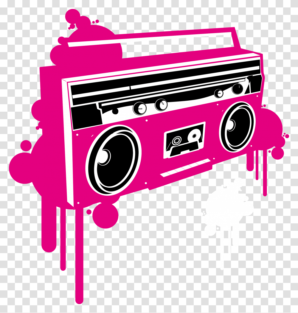 Background 80's Boombox Clipart, Stereo, Electronics, Fire Truck, Vehicle Transparent Png
