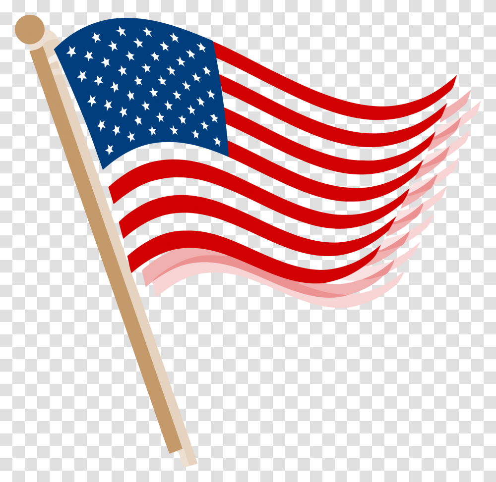 Background American Flag Clipart Transparent Png