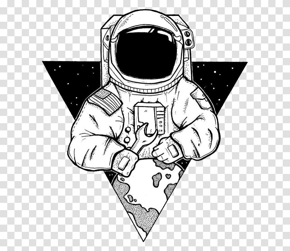 Background Astronaut Clipart Transparent Png