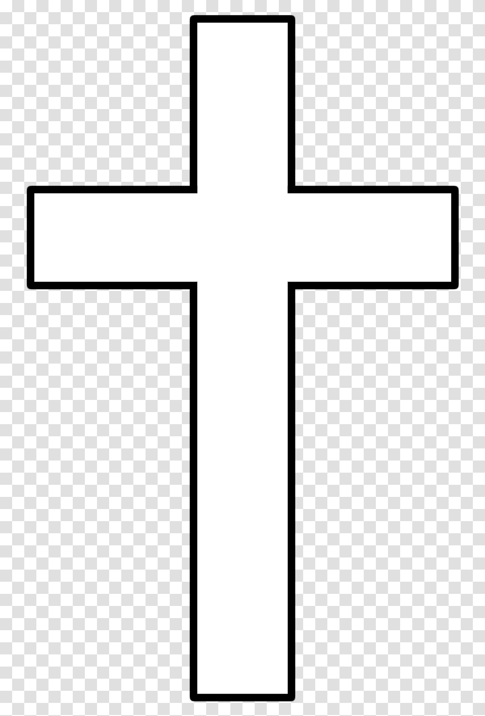 Background Background White Cross, Crucifix Transparent Png