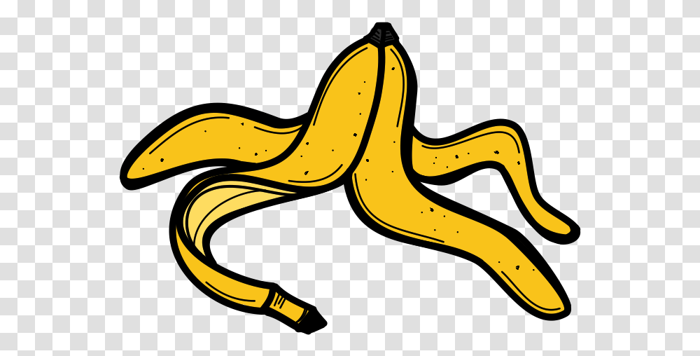 Background Banana Peel Cartoon, Fruit, Plant, Food, Animal Transparent Png