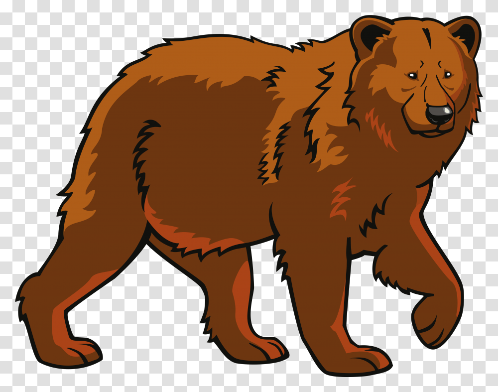 Background Bear Clipart Bear Clipart, Animal, Wildlife, Mammal, Lion Transparent Png