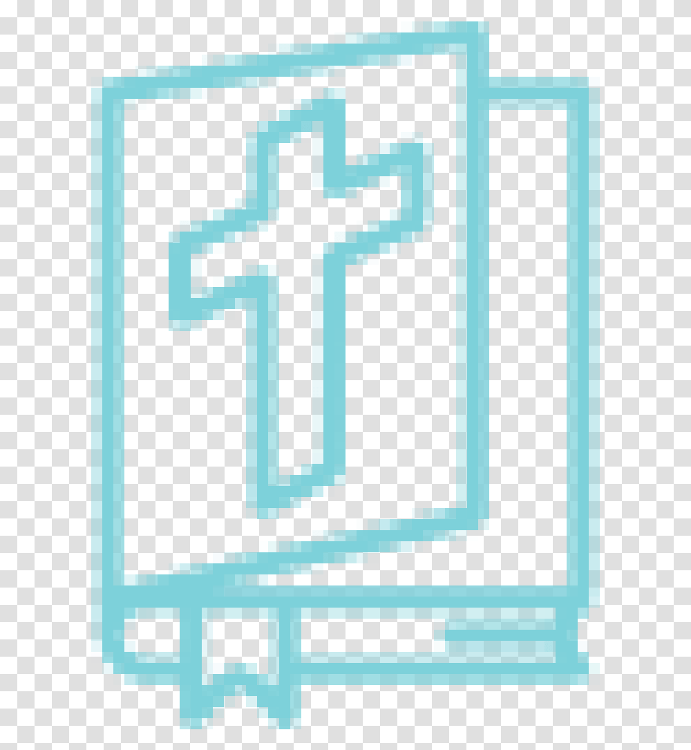 Background Bible Icon, Alphabet, Cross Transparent Png