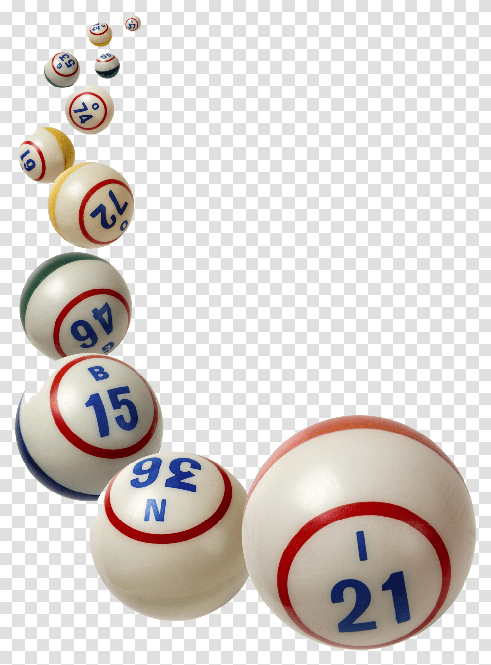 Background Bingo Balls Transparent Png