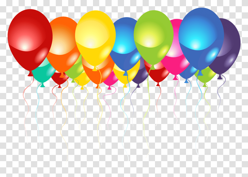 Background Birthday Balloons Transparent Png