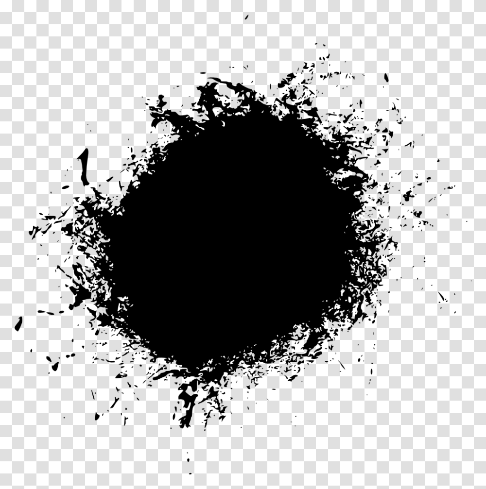 Background Black Dot, Stain, Stencil Transparent Png