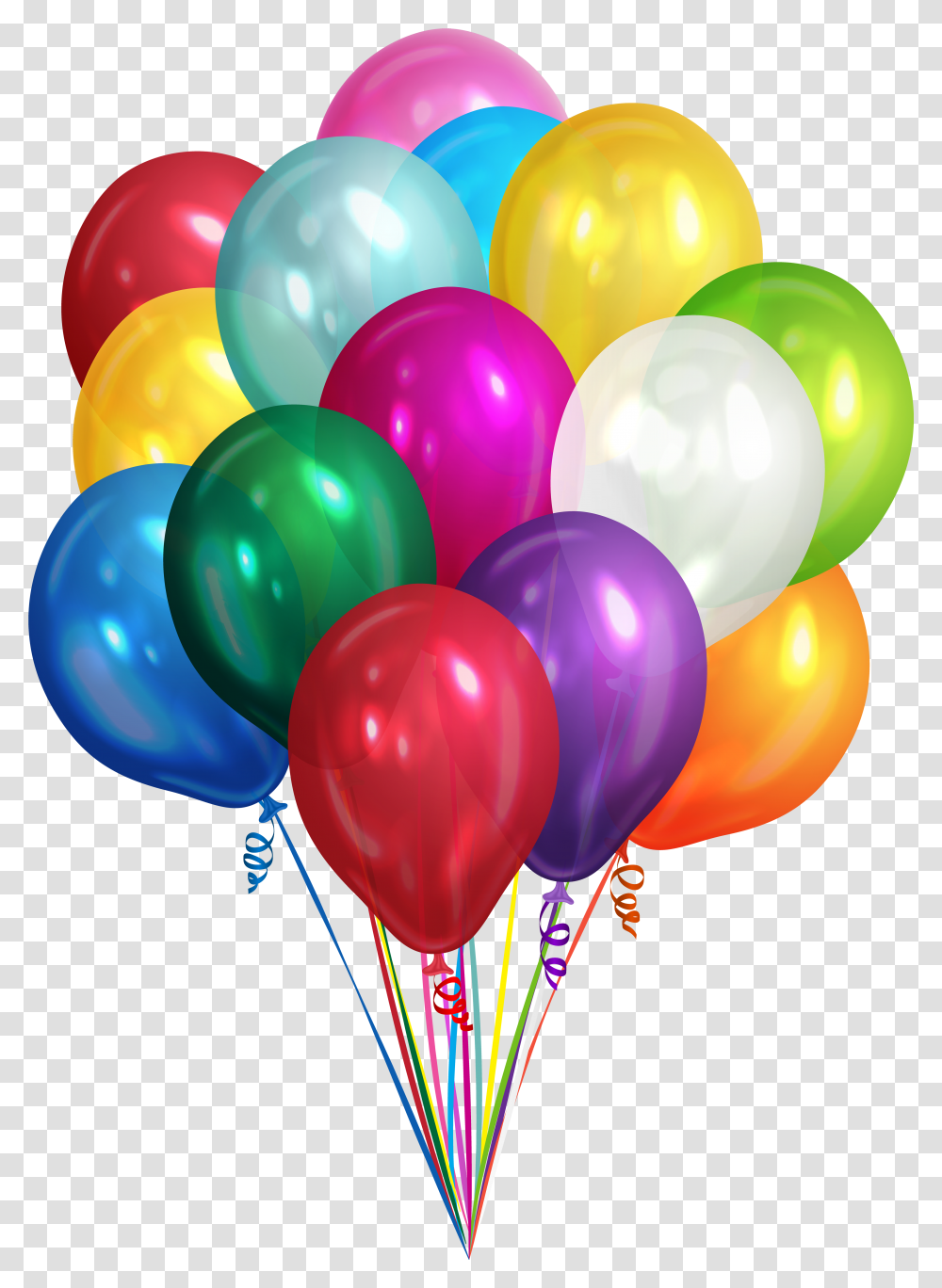 Background Bunch Of Balloon Clipart Transparent Png