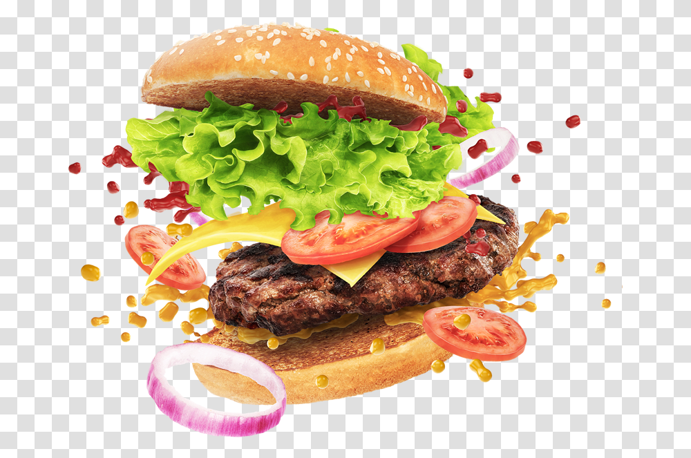 Background Burger, Food Transparent Png