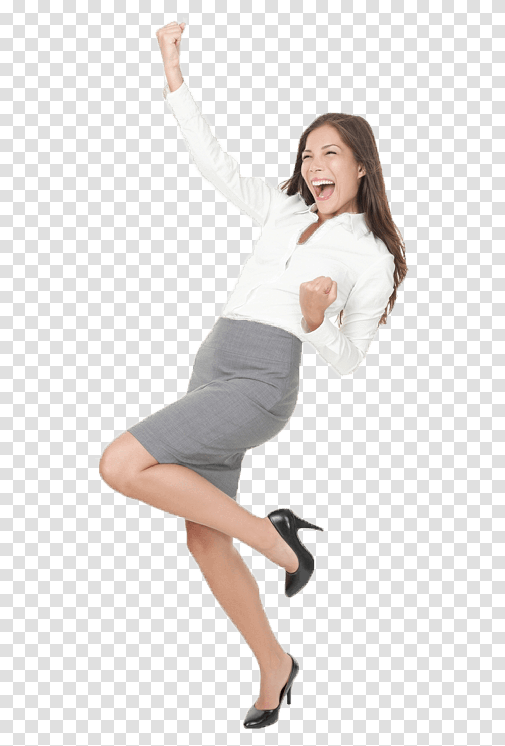 Background Business Woman Happy, Person, Sleeve, Female Transparent Png