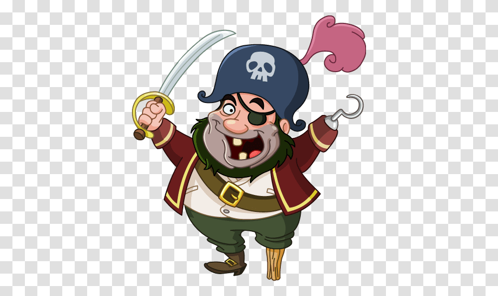 Background Cartoon Pirate, Whip, Head, Performer, Costume Transparent Png