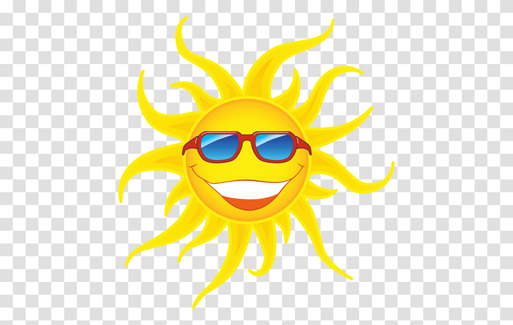 Background Cartoon Sun, Nature, Outdoors, Sunglasses, Accessories Transparent Png