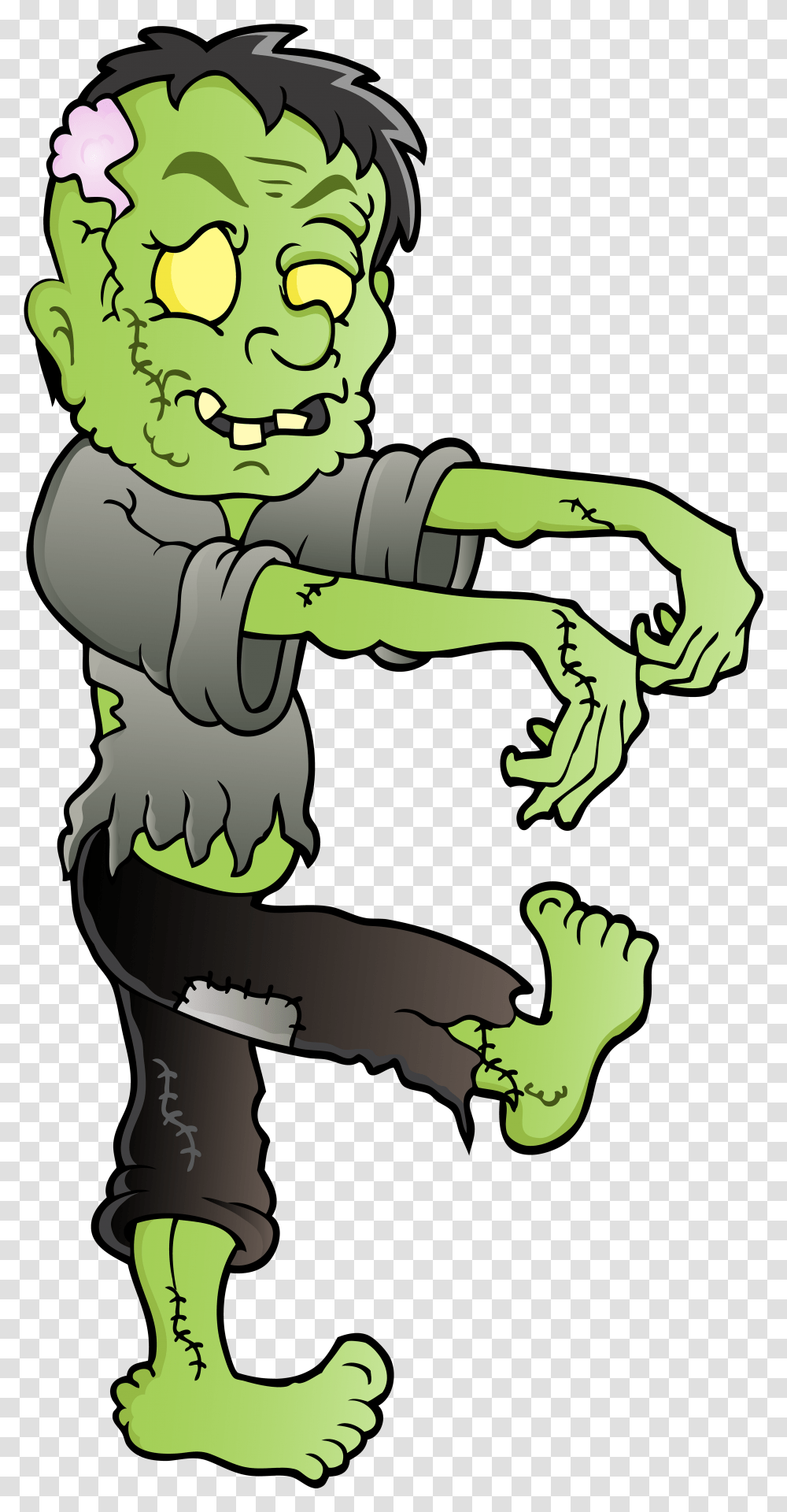 Background Cartoon Zombie, Animal, Person, Human, Amphibian Transparent Png