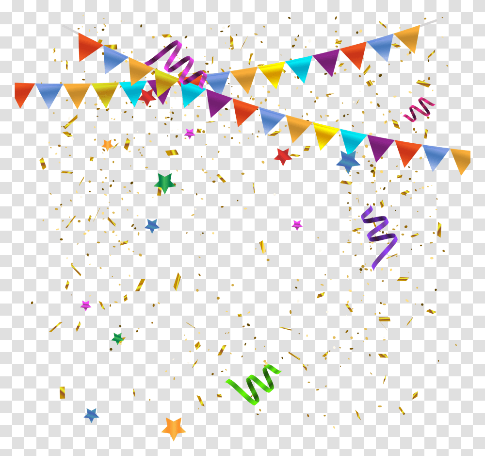 Background Celebration Clipart, Paper, Confetti Transparent Png