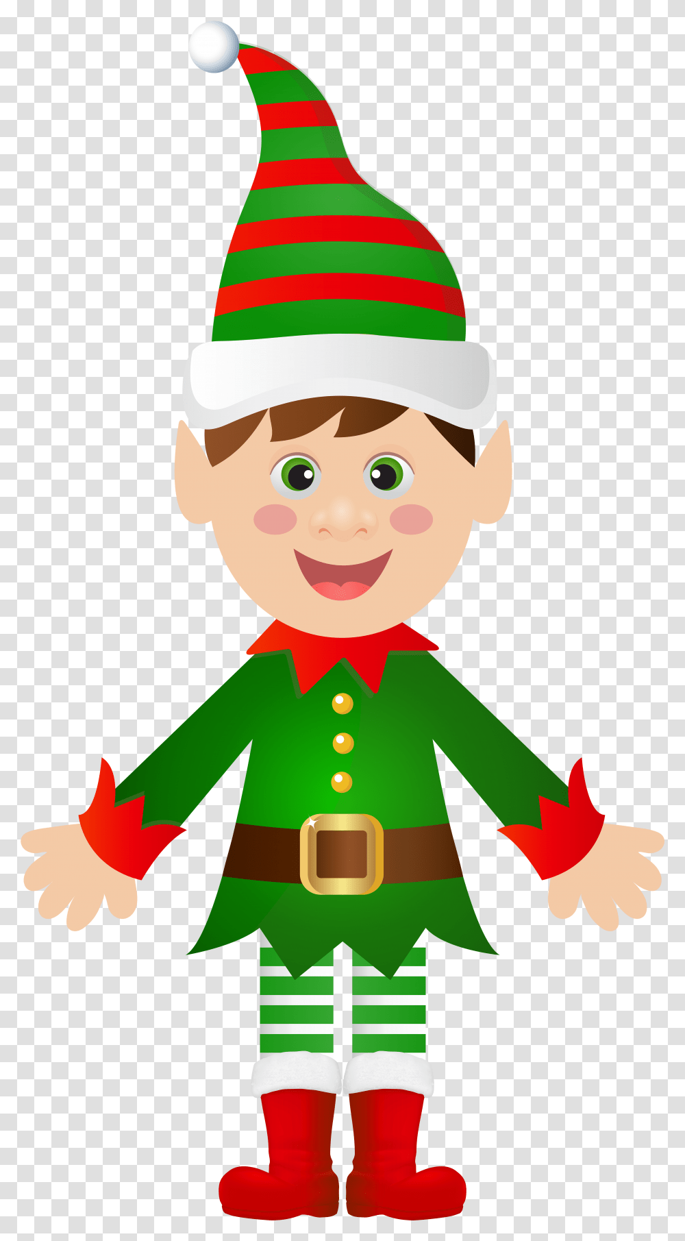 Background Christmas Elf Clipart Clipart Christmas Elf, Performer, Recycling Symbol Transparent Png